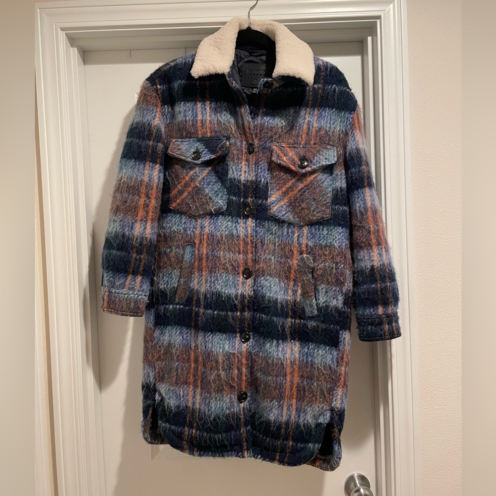 BlankNYC long quilted shacket